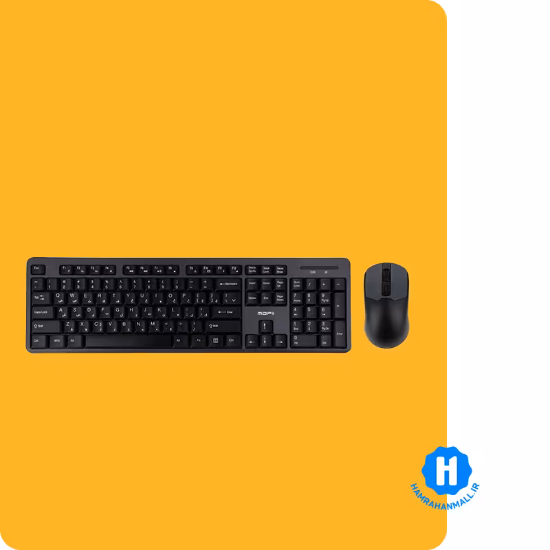 کیبورد و موس بیسیم مدل X100 برند MOFII