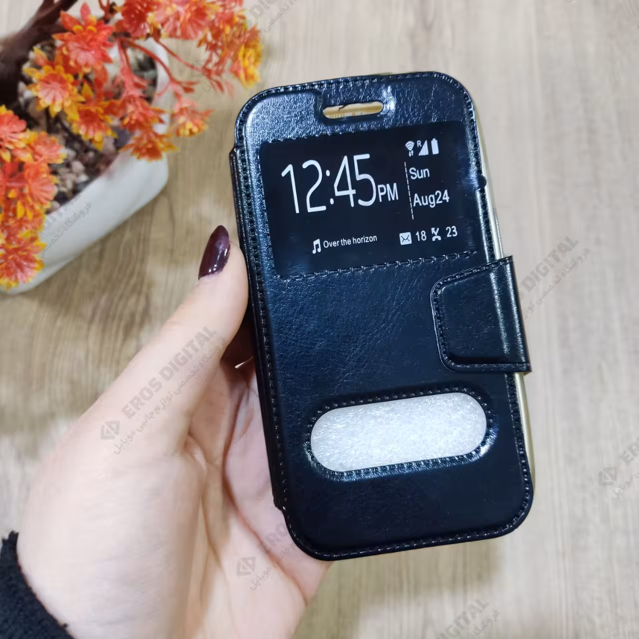 قاب کلاسوری Samsung Galaxy J1 Mini طرح چرم