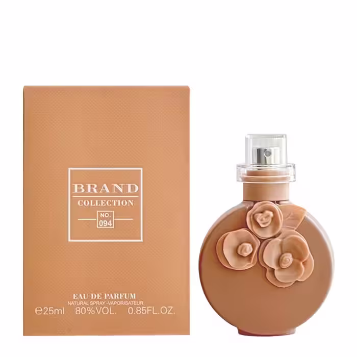 ادکلن برند کالکشن Brand Collection کد 094 مشابه رایحه Valentino Valentina Poudre حجم 25ml