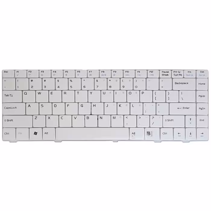 کیبورد لپ تاپ ایسوس F80 F81 سفید