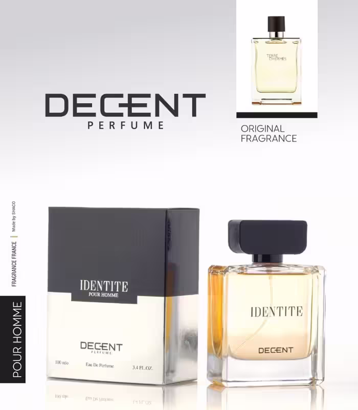ادکلن دیسنت مدل IDENTITE حجم 100 میل با رایحه هرمس
