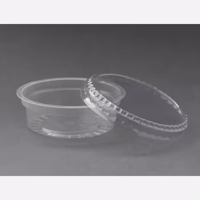 ظرف یکبار مصرف بستنی سایز 150 با درب (100 گرم بستنی) (بسته 300عددی)