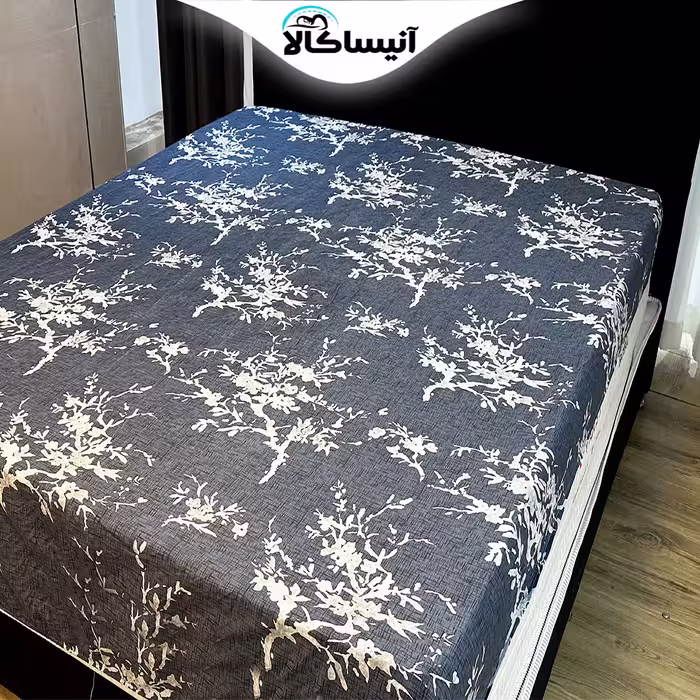 ملحفه روتشکی کشدوز کد 01 دونفره سایز 200 × 160 سانتی متر