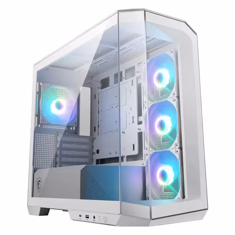کیس گیمینگ ام اس آی MAG PANO M100R PZ White