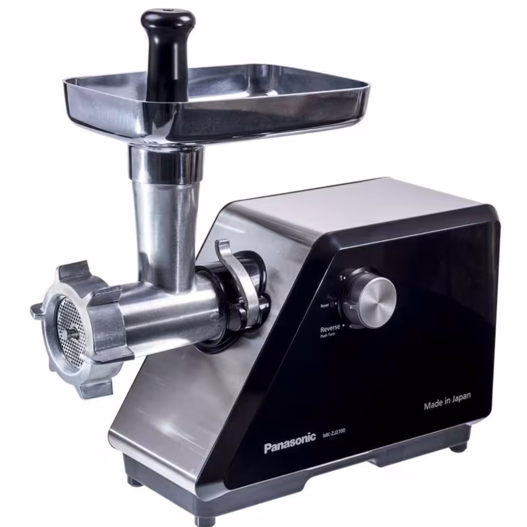 چرخ گوشت پاناسونیک مدل zj2700 رنگ مشکی(هزینه ارسال بصورت پس کرایه برعهده خریدار محترم هست)