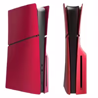 PS5 Slim Standard Edition Faceplate – Volcanic Red
