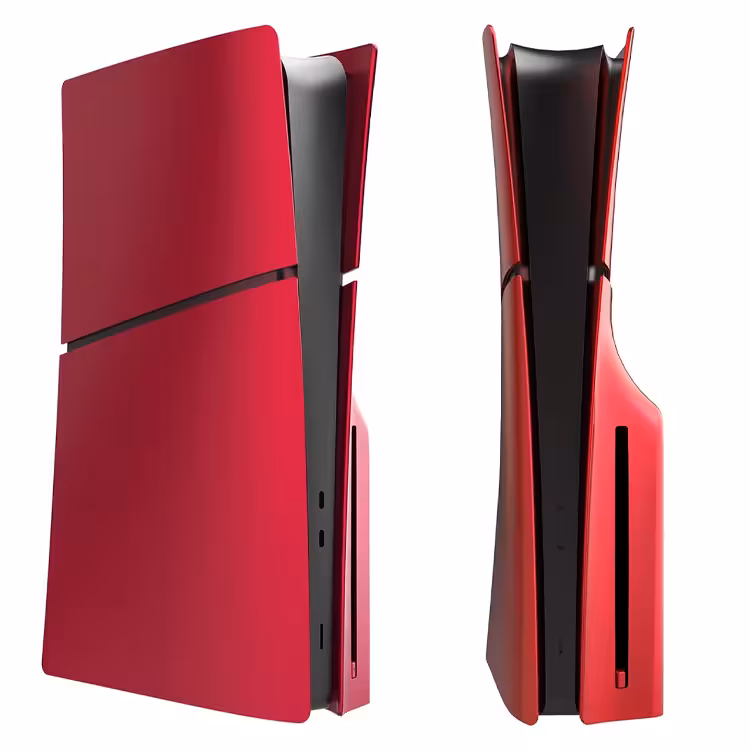 PS5 Slim Standard Edition Faceplate – Volcanic Red