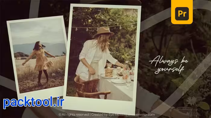 دانلود پروژه آماده پریمیر اسلایدشو تصاویر سینماتیک Cinematic Photo Slideshow - پک تول