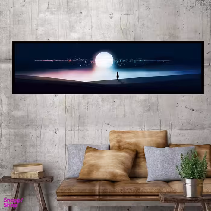 تابلو بکلیت طرح فانتزی کهکشان مدل کشیده B-7827