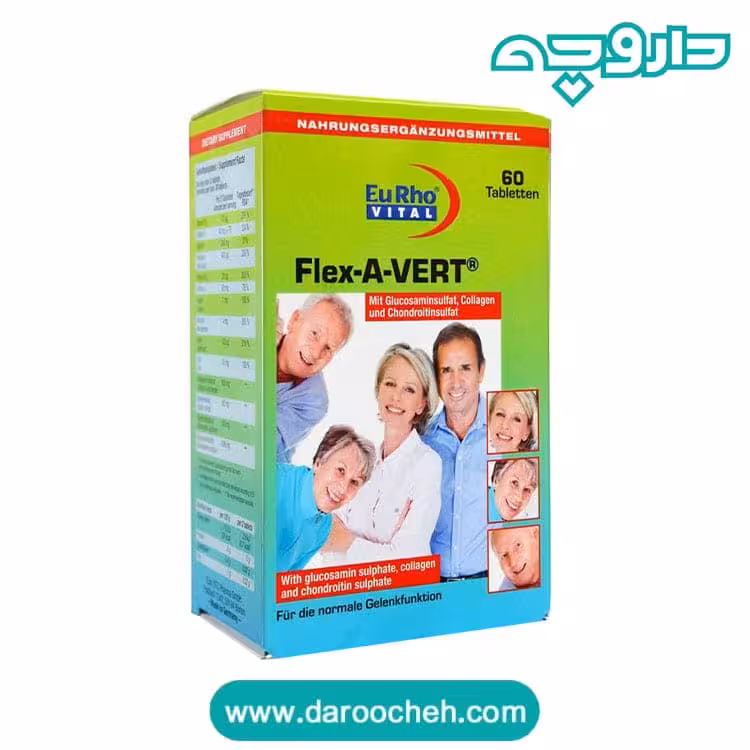 قرص فلکس اورت یوروویتال 60 عددی