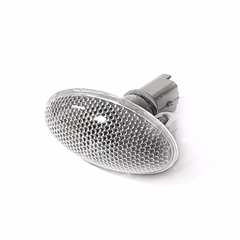 چراغ راهنما روی گلگیر سفید پژو 206