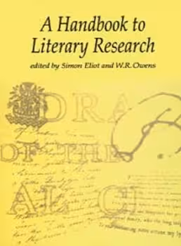 A handbook to literary research