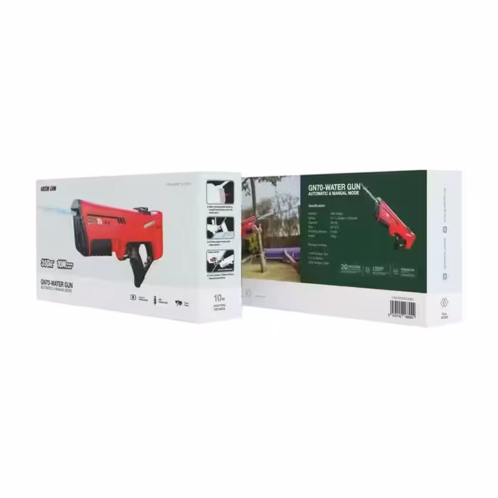 تفنگ آب اتوماتیک و دستی گرین Green GN70-Water Gun Automatic & Manual