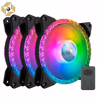 فن کیس کولر مستر MASTERFAN MF120 PRISMATIC بسته 3 عددی