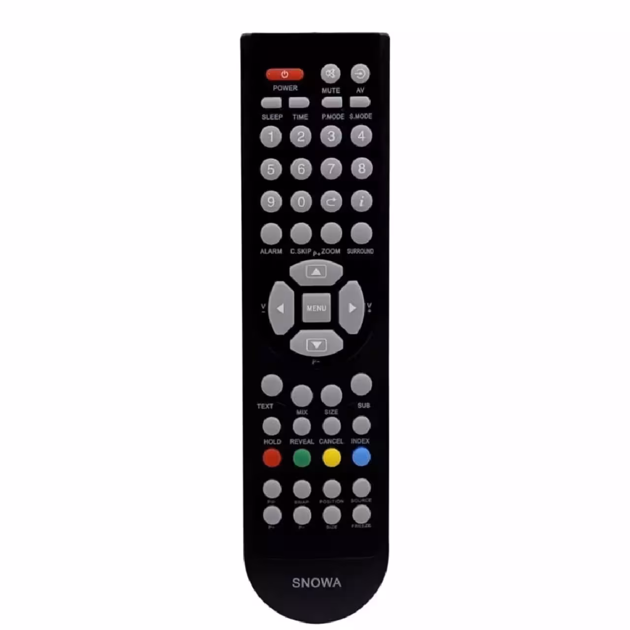 کنترل تلویزیون اسنوا مدل 08