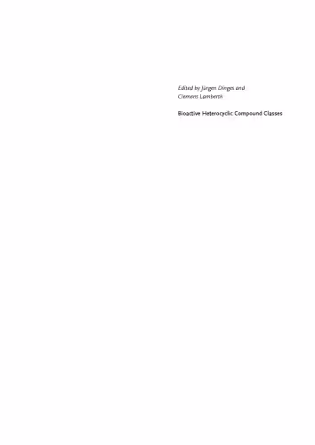 خرید و دانلود نسخه کامل کتاب Bioactive Heterocyclic Compound Classes: Pharmaceuticals