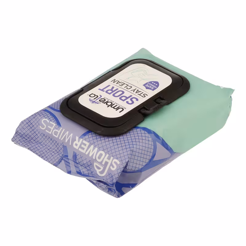 دستمال مرطوب آمبرلا مدل Sport بسته 50 عددی