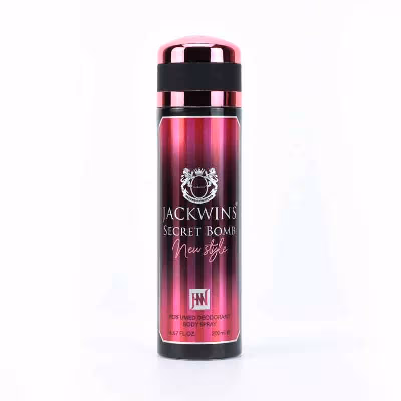اسپری خوشبو کننده بدن زنانه جانوین مدل SECRET BOMB NEW STYLE حجم 200 میلی لیتر