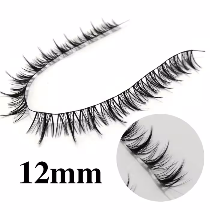 مژه ریسه ای فیشر کایلی مشکی سایز 12 میل