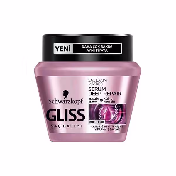 ماسک مو گلیس Deep-Repair برای موهای خشک و زبر 300ml