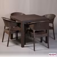 ست میز و صندلی پلاستیکی ناصر پلاستیک مدل 992-323