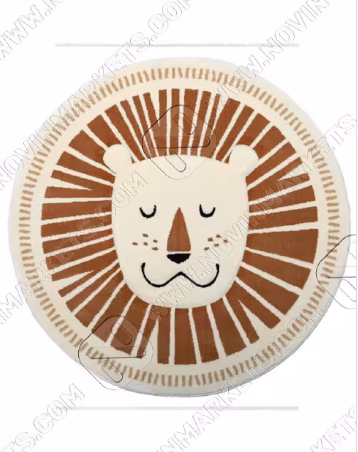 فرش کودک زرباف طرح سیمبا