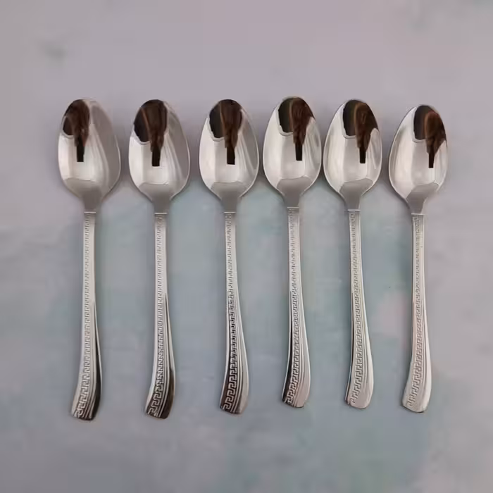 قاشق مربا 6 پارچه یونیک مدل پرچمی