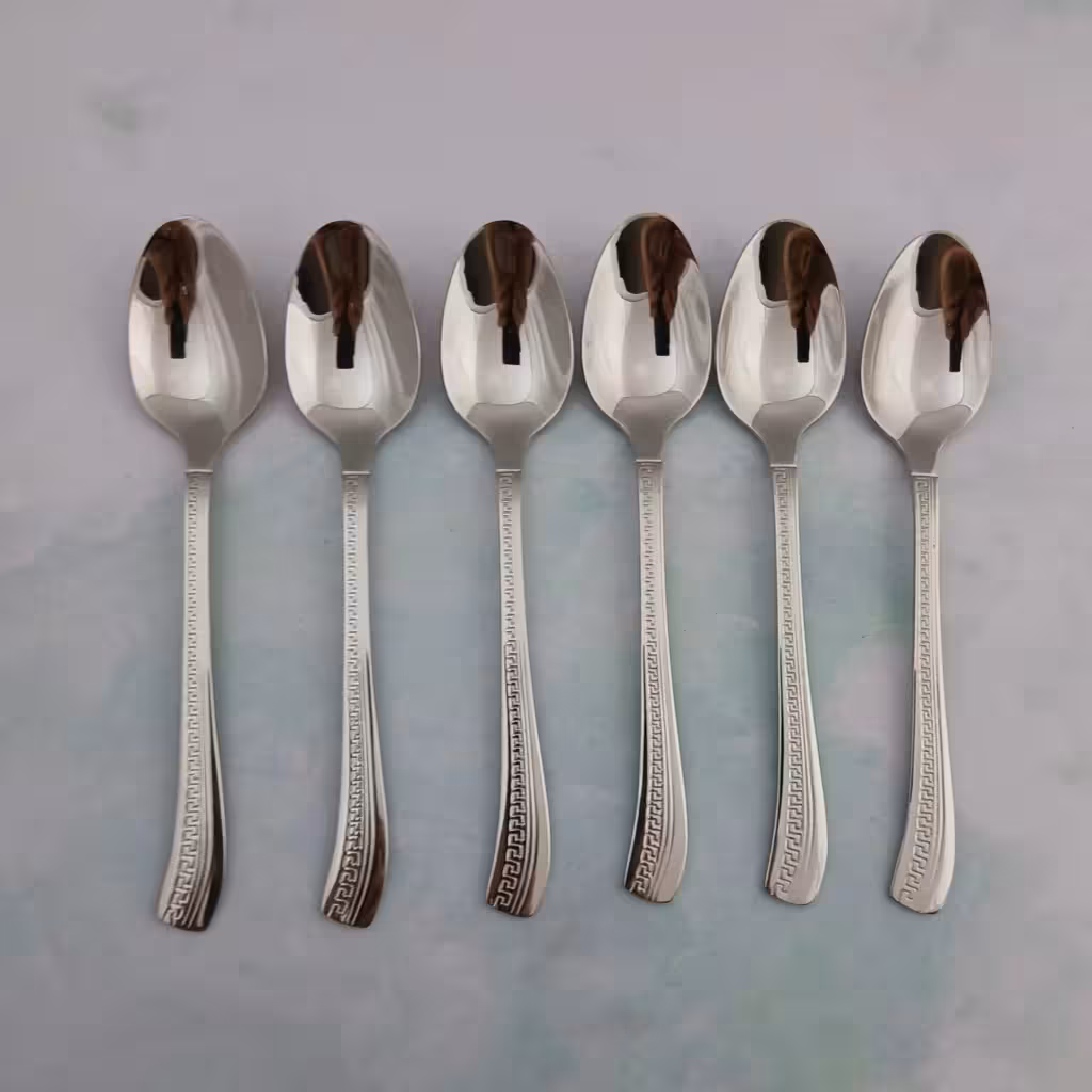 قاشق مربا 6 پارچه یونیک مدل پرچمی