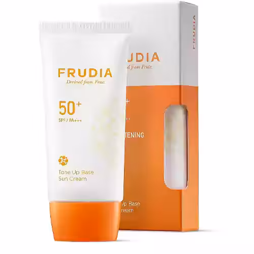 ضد آفتاب کره ای تون آپ فرودیا FRUDIA Tone-Up Base Sun SPF50 مناسب انواع پوست 50 گرم
