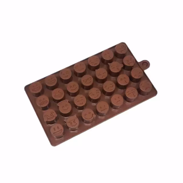 قالب سیلیکون شکلات طرح ایموجی