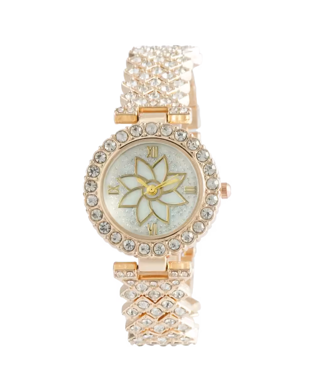 ساعت مچی زنانه نگین دار والار WALAR مدل دستبندی کد 2249