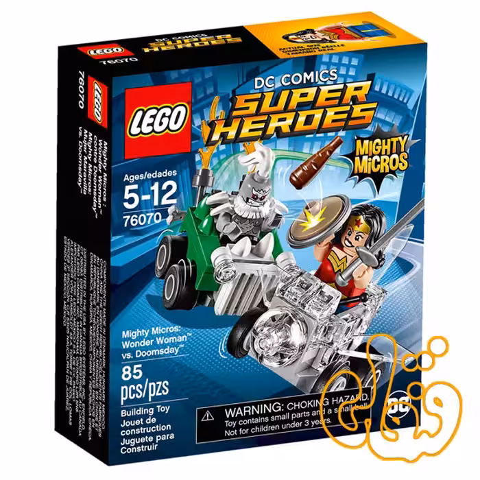 Mighty Micros: Wonder Woman™ vs. Doomsda 76070