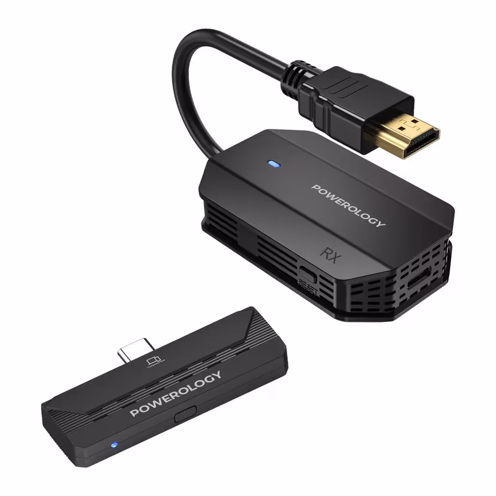 مبدل انتقال تصویر پاورولوژی مدل HDMI Type-C Adapter
