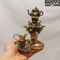 سرویس سماور سیسمونی مسی پرداز مدل زخرف