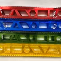 خط کش 20 سانت ژله ای شابلون دار