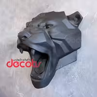 مجسمه دیواری ببر گرافیکی