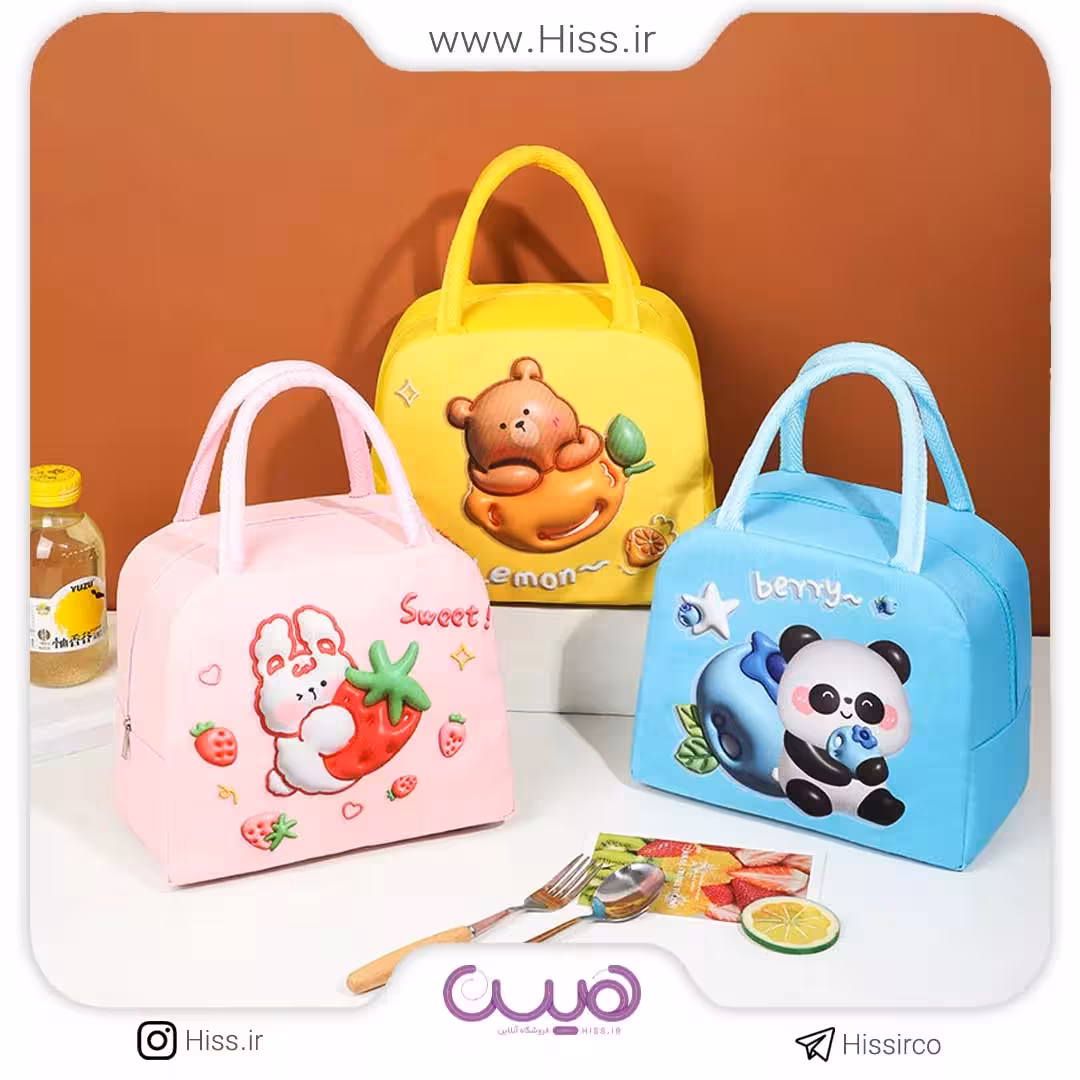 کیف غذا فانتزی سه بعدی