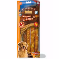 تشویقی سگ دورپیچ مرغ نوبی Nobby Star Snack Wrapped Chicken