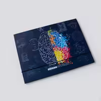 پوشه مقوایی مغز سورمه‌ای دات نوت (dotnote)