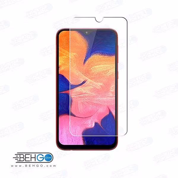 گلس A20e بی رنگ و شفاف یا محافظ صفحه نمایش شیشه ای Glass Screen Protector samsung A20e