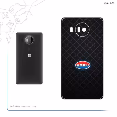 برچسب پوششی ماهوت مدل AMICO مناسب برای گوشی موبایل مایکروسافت Lumia 950 XL