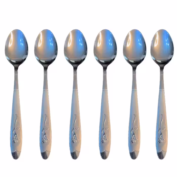 قاشق مرباخوری مدل mikhak مجموعه 6 عددی