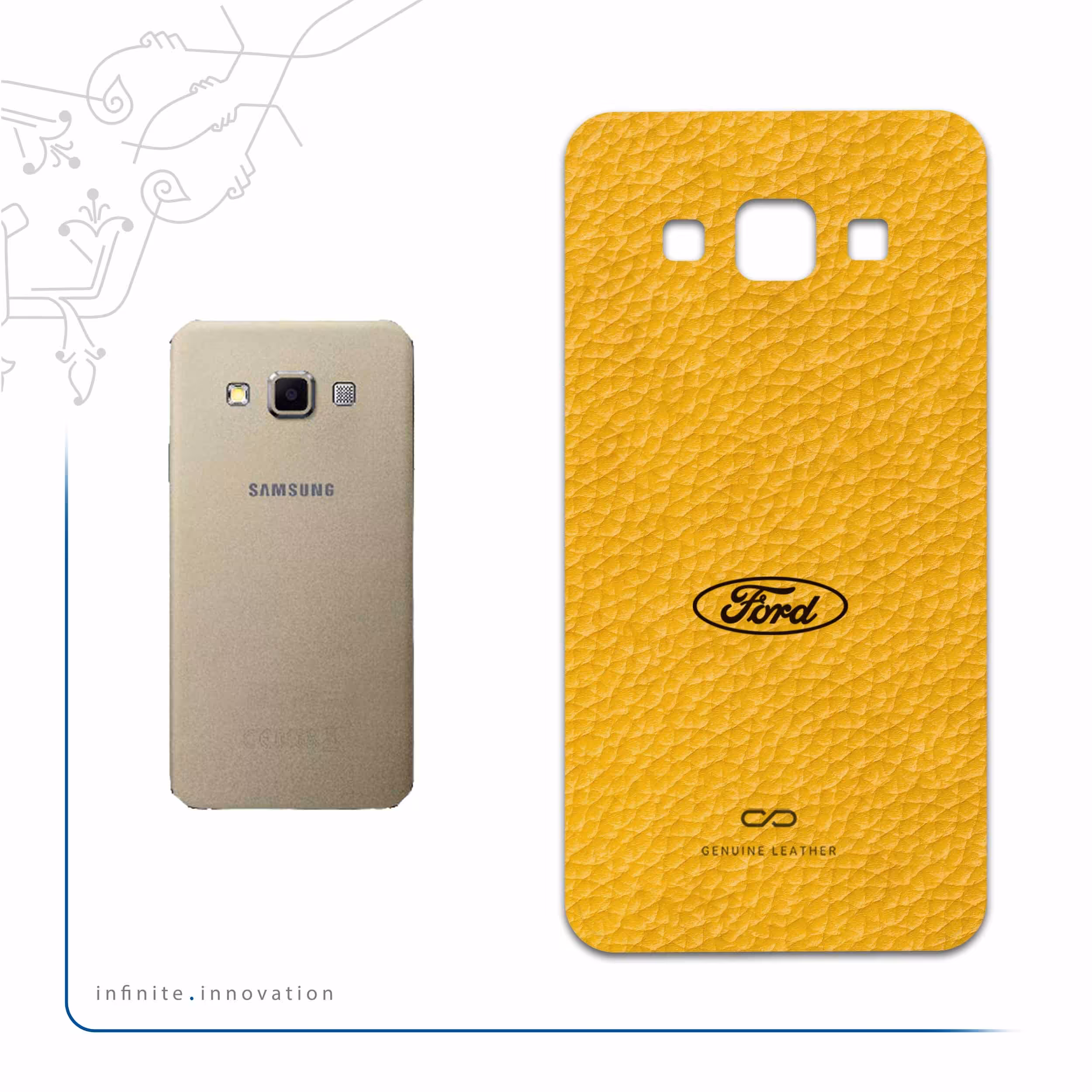 برچسب پوششی ماهوت مدل ML-FRD مناسب برای گوشی موبایل سامسونگ Galaxy A3