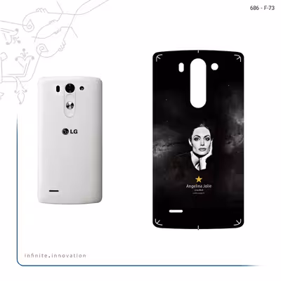 برچسب پوششی ماهوت مدل Angelina Jolie مناسب برای گوشی موبایل ال جی G3 Beat