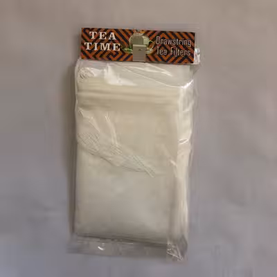 فیلتر چای مدل فیلتر نخدار Large  بسته 100 عددی