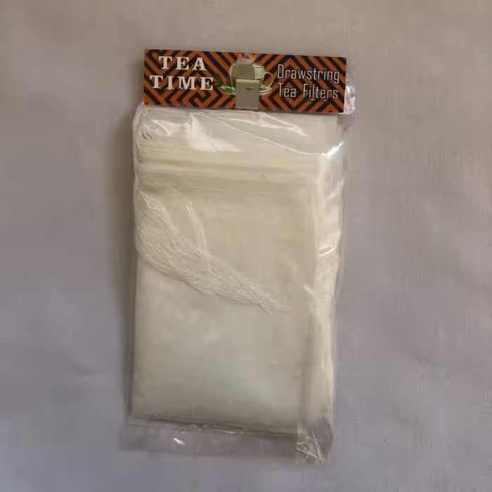 فیلتر چای مدل فیلتر نخدار Large  بسته 100 عددی