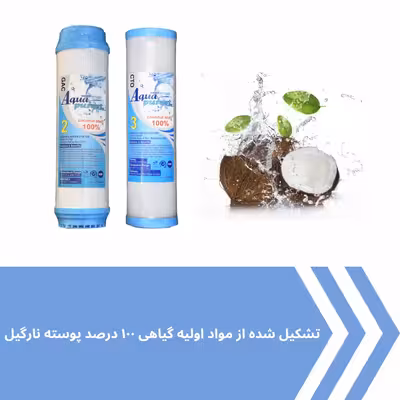 فیلتر دستگاه تصفیه کننده آب آکوا پیورست مدل RO-SYSTEM مجموعه 6 عددی