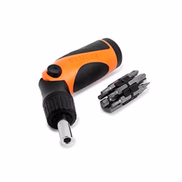 ست پیچ گوشتی جغجغه ای کیندو مدل 20231 بسته 14 عددی 