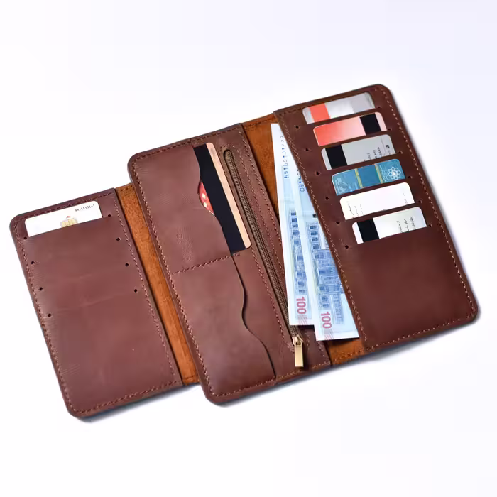 کیف پول چرمی مدل A03