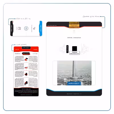 برچسب پوششی ماهوت مدل Tehran City مناسب برای تبلت سامسونگ Galaxy Tab A 8.0 2019 T290